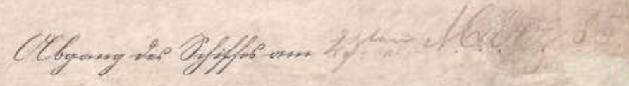 Emigration register